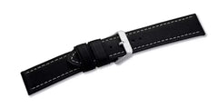 Leather strap black with buckle Alpnach Chrono 7750