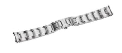 Metal bracelet with clasp
