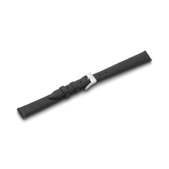 Black leather strap with buckle