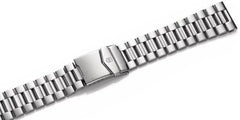 Metal bracelet with clasp