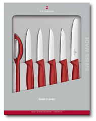 Swiss Classic Paring Knife Set, 6 pieces