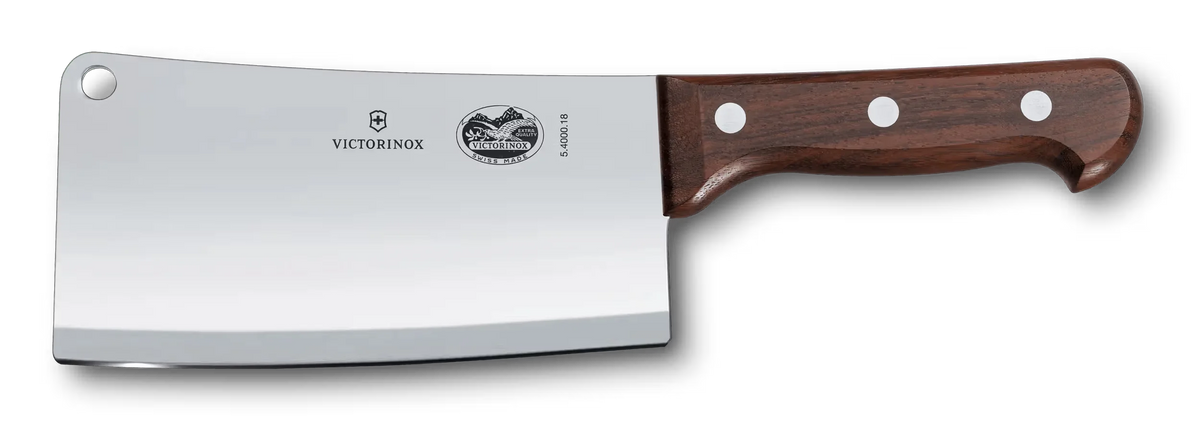 Wood Kitchen Cleaver, 7 in