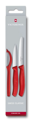 Swiss Classic Paring Knife Set with Peeler, 3 Pieces