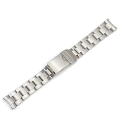 Metal bracelet with clasp