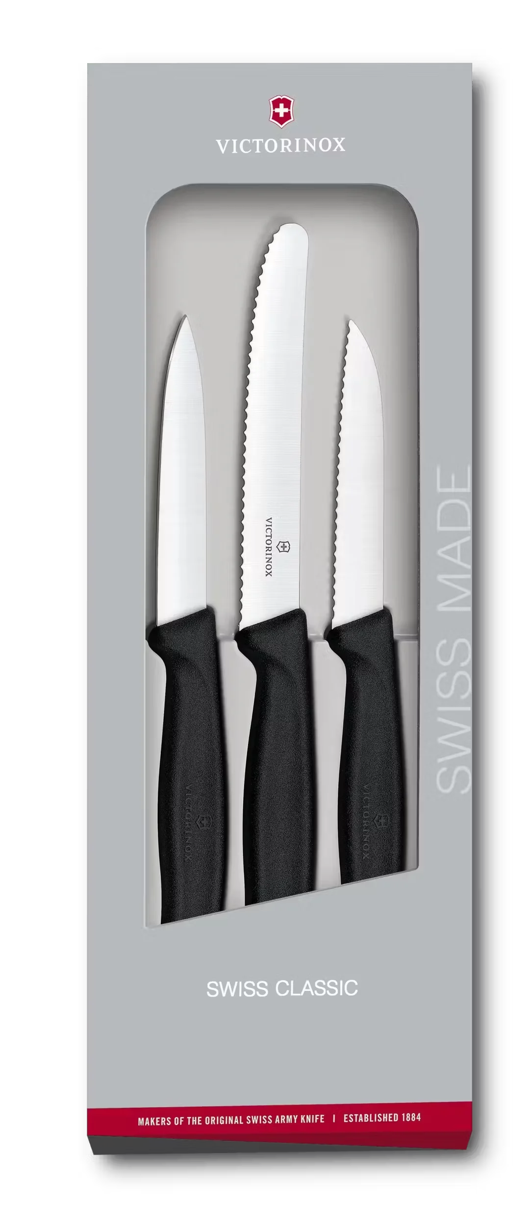 Swiss Classic Paring Knife Set, 3 pieces
