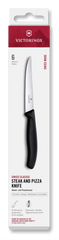 Swiss Classic Steak and Pizza Knife Set, 6 Pieces, 4 in
