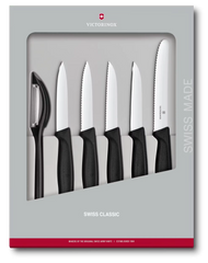 Swiss Classic Paring Knife Set, 6 pieces