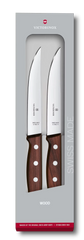 Wood Steak Knife Set, 2 pieces, 6 in