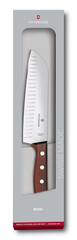 Wood Santoku Knife, 7 in