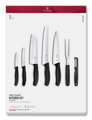 Swiss Classic Kitchen Set, 7 Pieces, 9 in