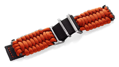 Orange paracord strap with buckle