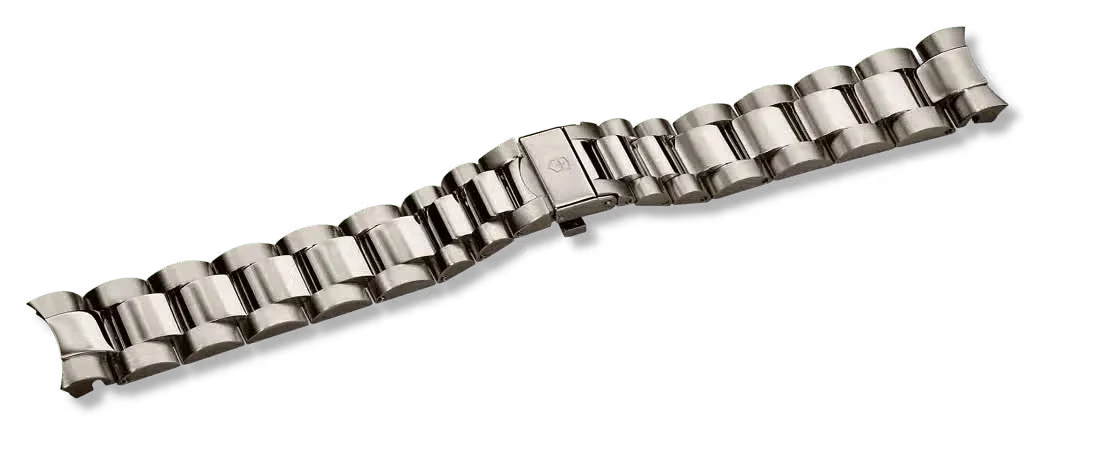 Chrono Classic - Satin Titanium Bracelet  with Clasp