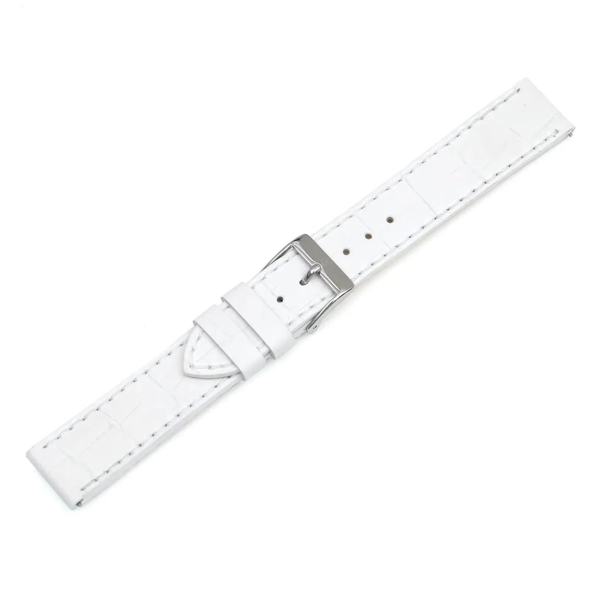 Alliance Chrono - White Leather Strap with Buckle