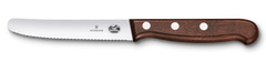 Wood Tomato and Table Knife, 4 in