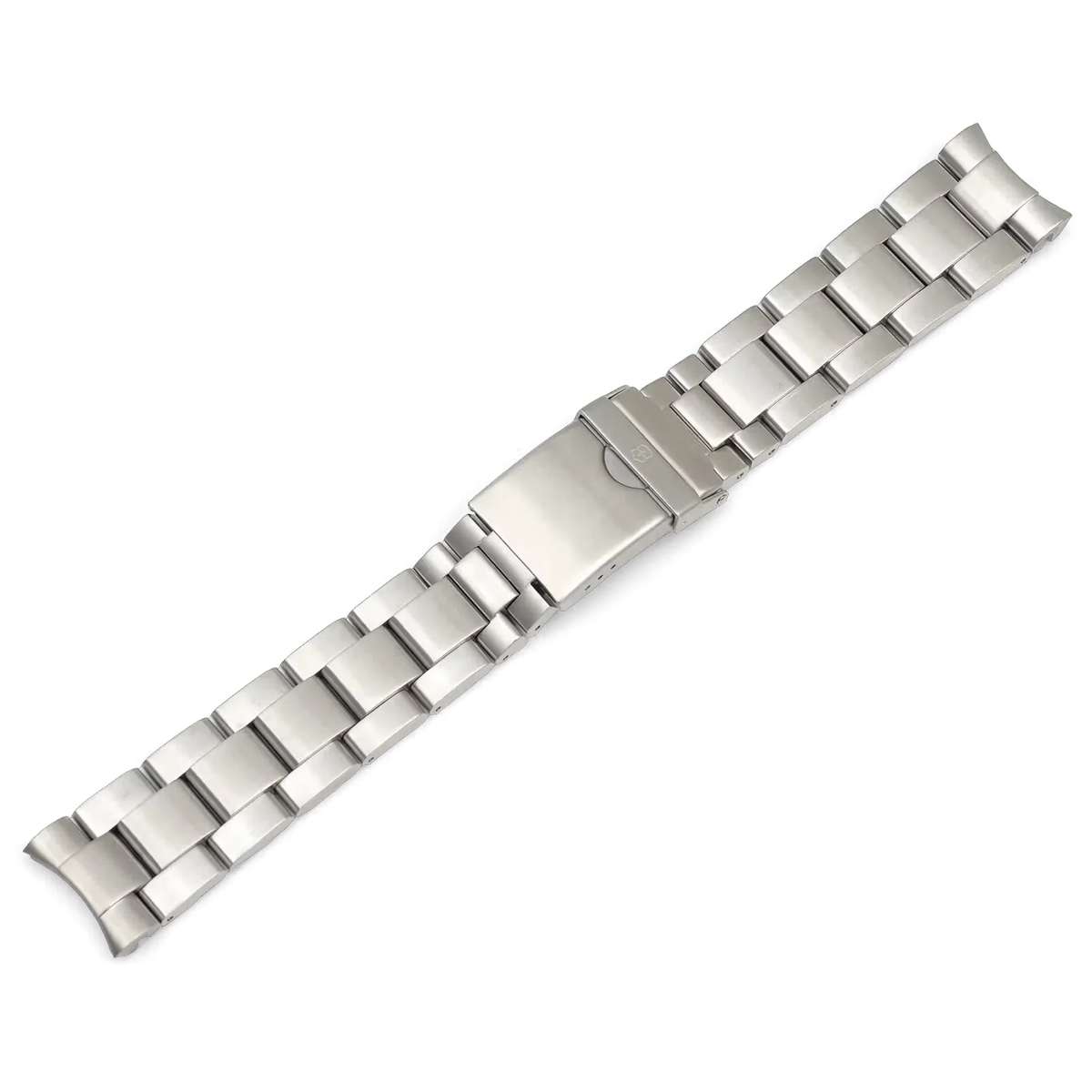 Metal bracelet with clasp