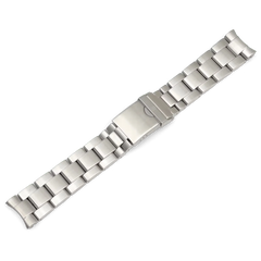 Metal bracelet with clasp