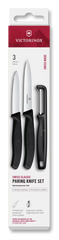 Swiss Classic Paring Knife Set with I-Peeler, 3 Pieces, 4 in
